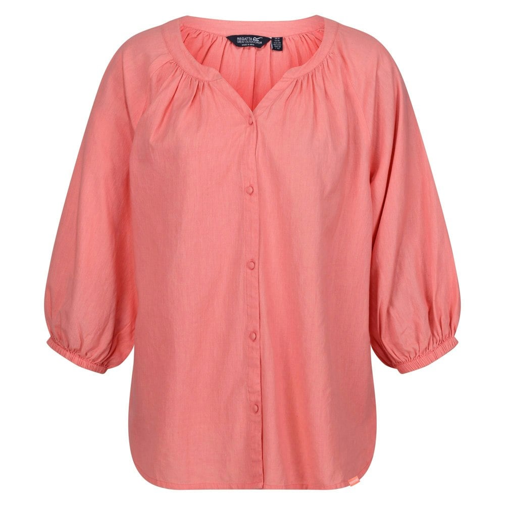 Regatta Womens/Ladies Natuna Lightweight Shirt - Shell Pink
