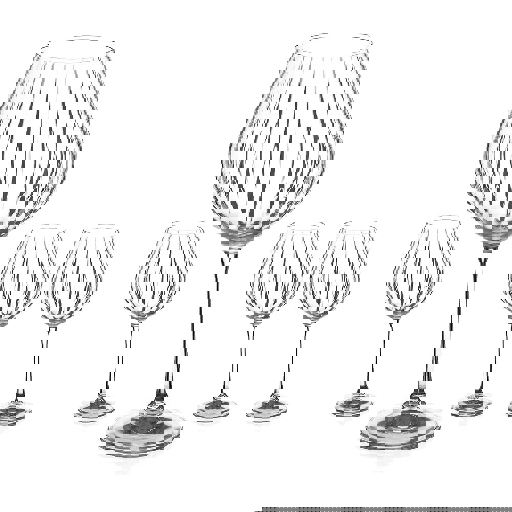 Diamante Mirage Optic Gin Glasses - Set of 4