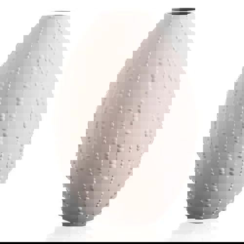 Diamante Matt Sand Smooth Earthenware Vase - 29cm Tall