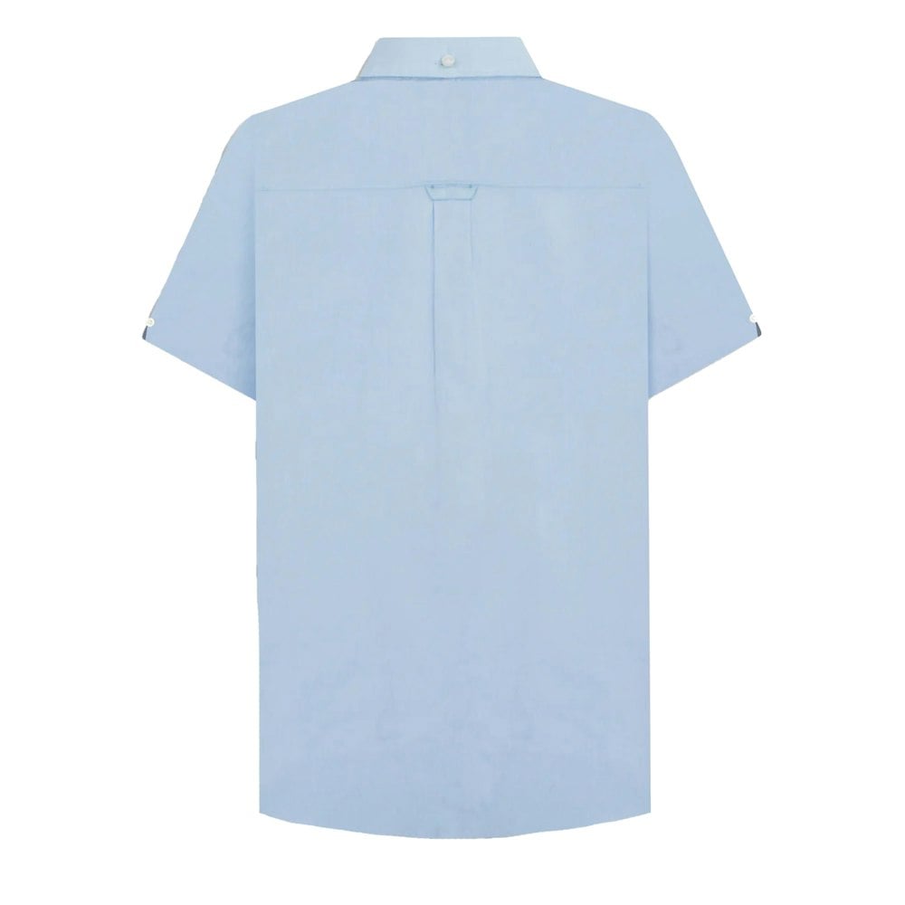 Lambretta Mens SS25 Oxford Shirt - Sky Blue