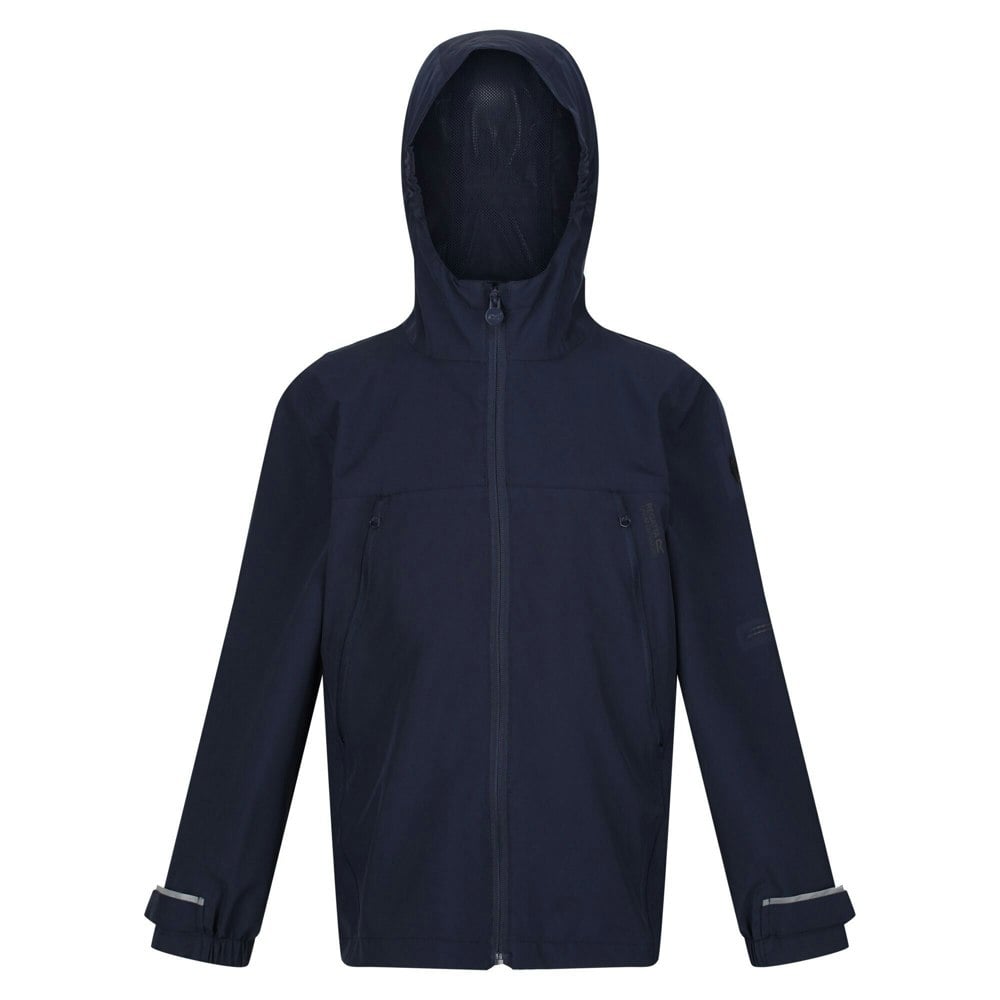 Regatta Boy's Pulton Waterproof Jacket - Navy