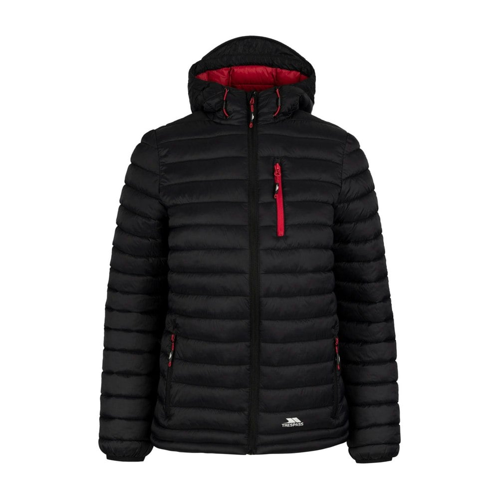 Trespass Women's Lenka Hooded Padded Jacket - Black