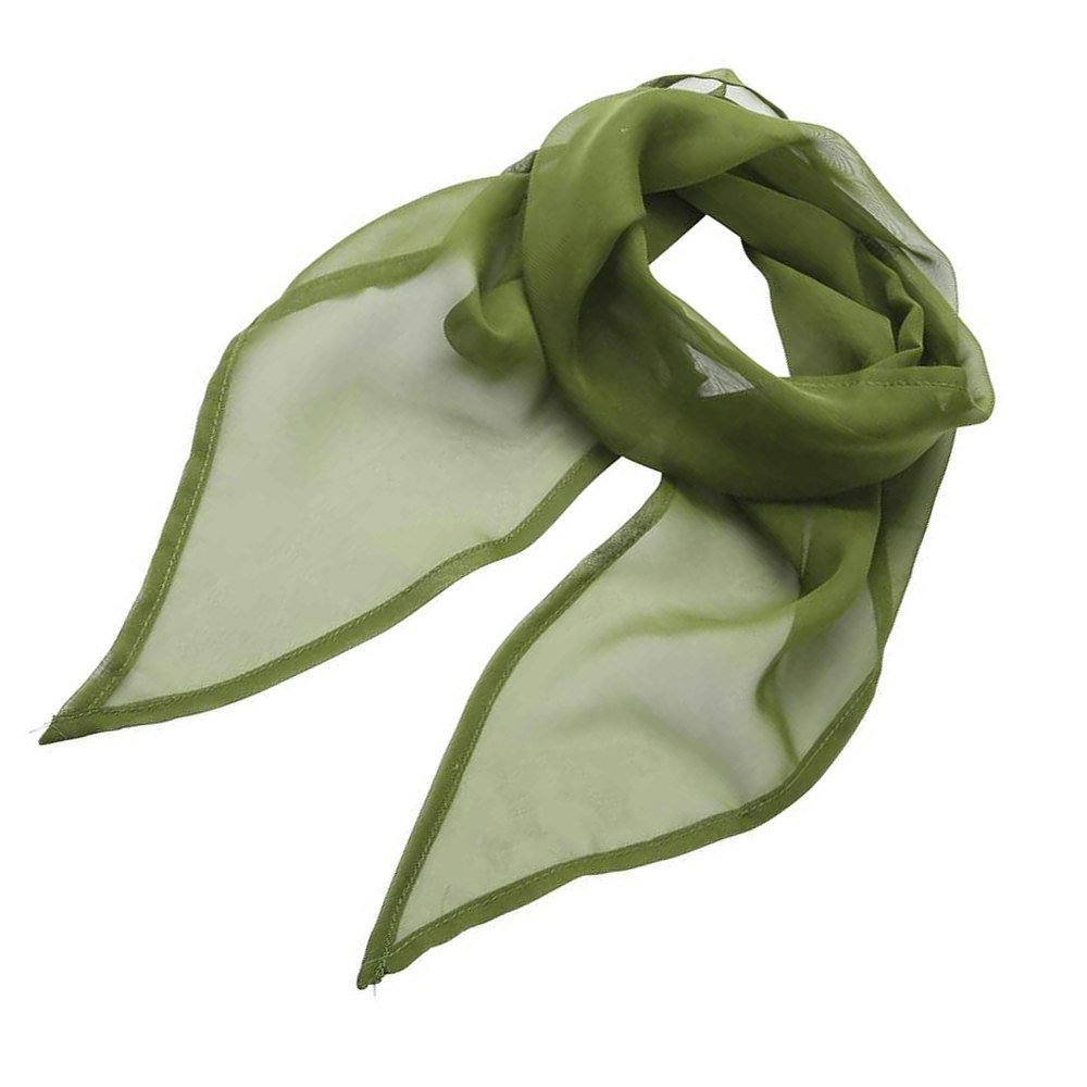 Premier Unisex Adult Colours Chiffon Scarf - Oasis Green