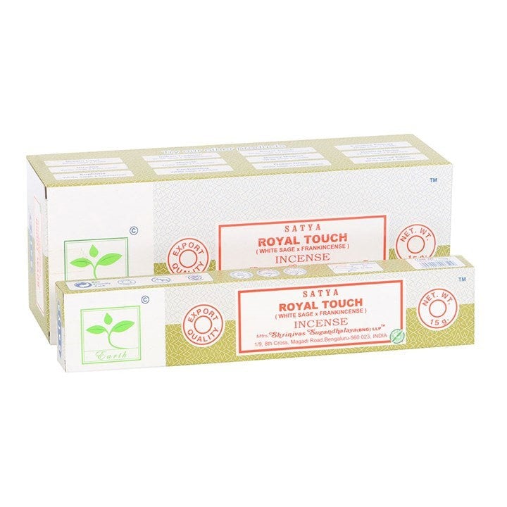 Serano 6 Packs of Royal Touch Earth Incense by Satya