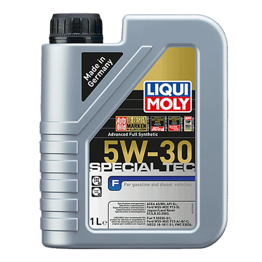 Liqui Moly Special Tec F 5W-30 Fully Synthetic Engine OilACEA A5,B5 API SL 5L - 1L