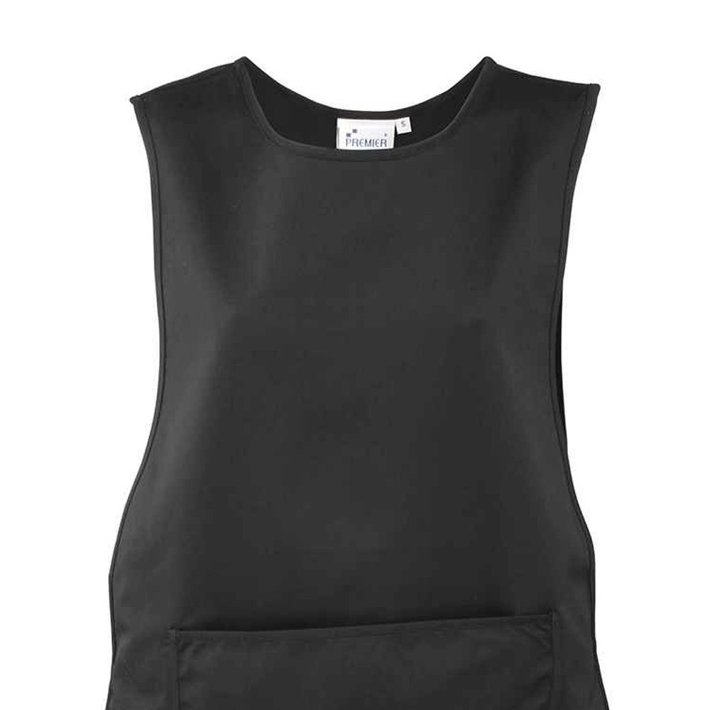 Premier Plain Pocket Tabard - Black