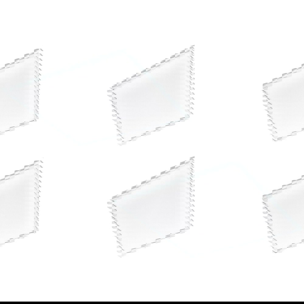 2 PACK Flush Ceiling Panel Light 6205mm White Sqaure Tile 40W LED 4000K Loops