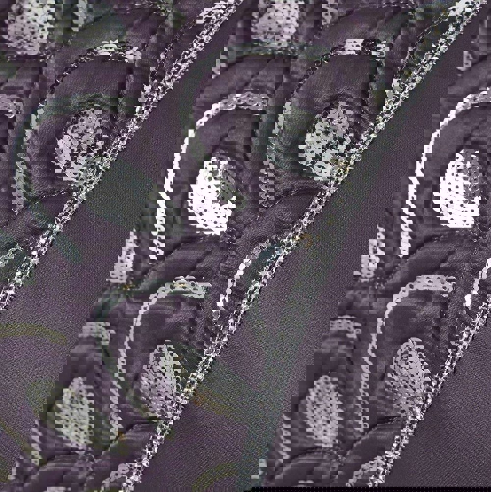 Portfolio Home Crystal Diamante Sequined PETITE Cushion
