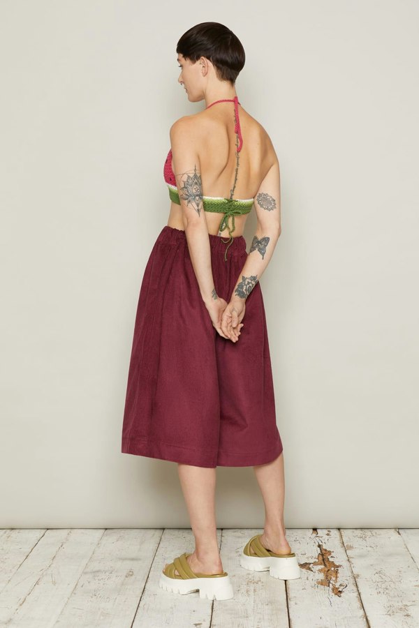 Bo Carter Vilmar Culottes - Burgundy