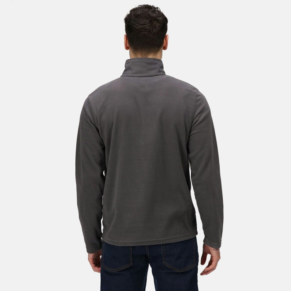 Regatta Professional Mens Micro Zip Neck Fleece Top - Seal Grey