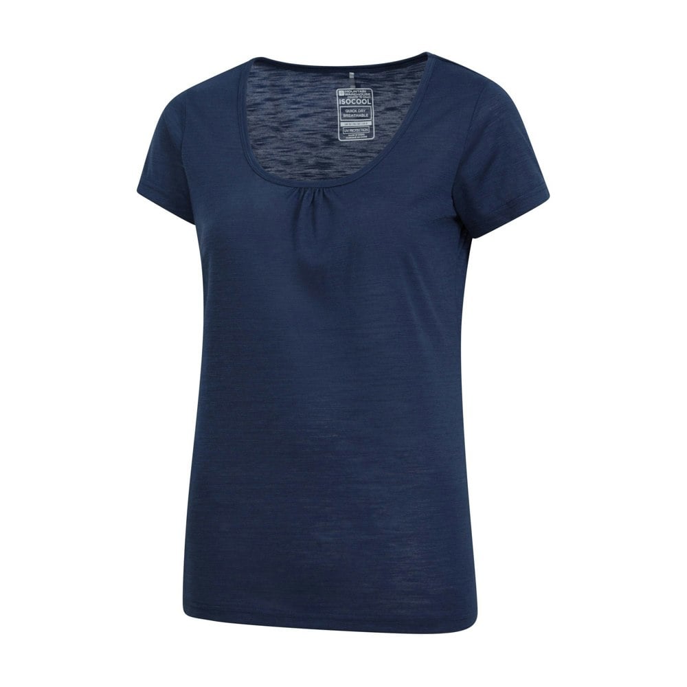 Mountain Warehouse Womens/Ladies Agra Quick Dry T-Shirt - Navy