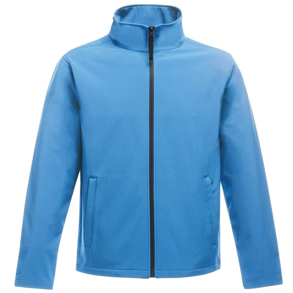 Regatta Standout Mens Ablaze Printable Softshell Jacket - French Blue/Navy