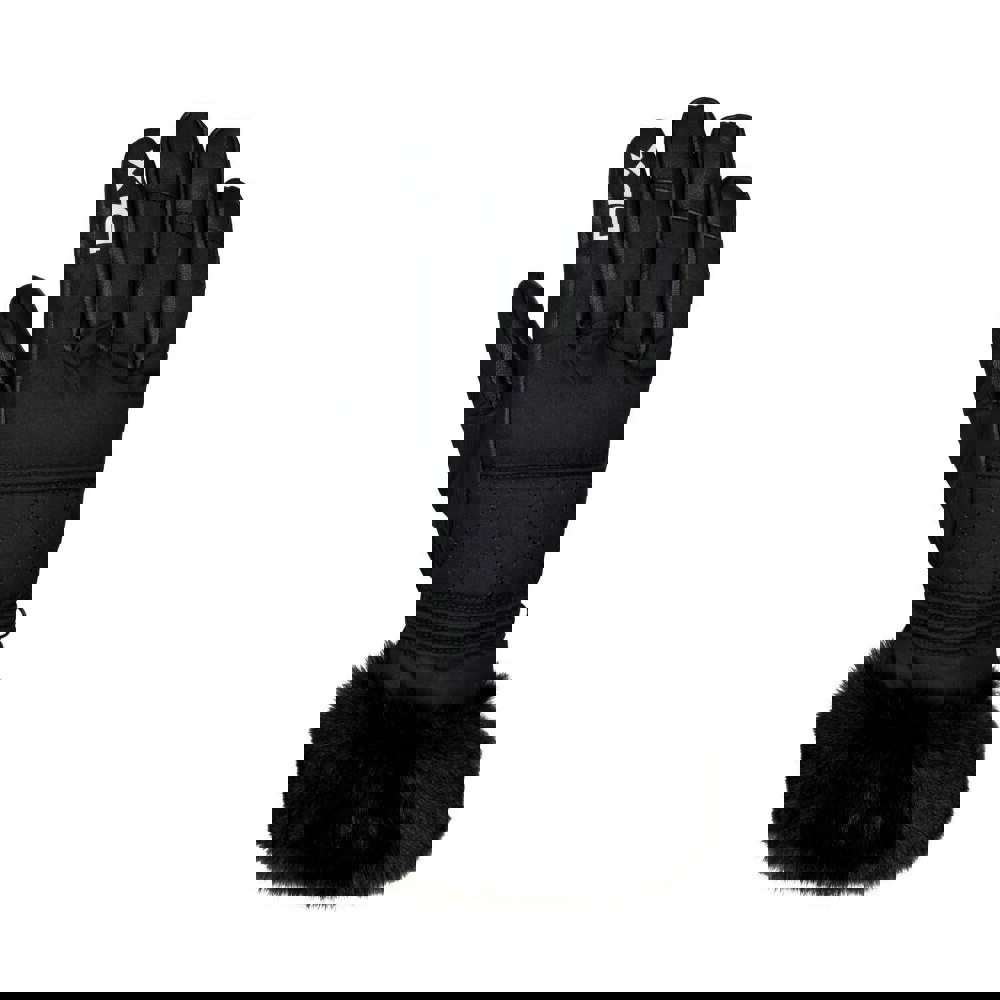 Trespass Women's Dirin Leather Ski Gloves - Black