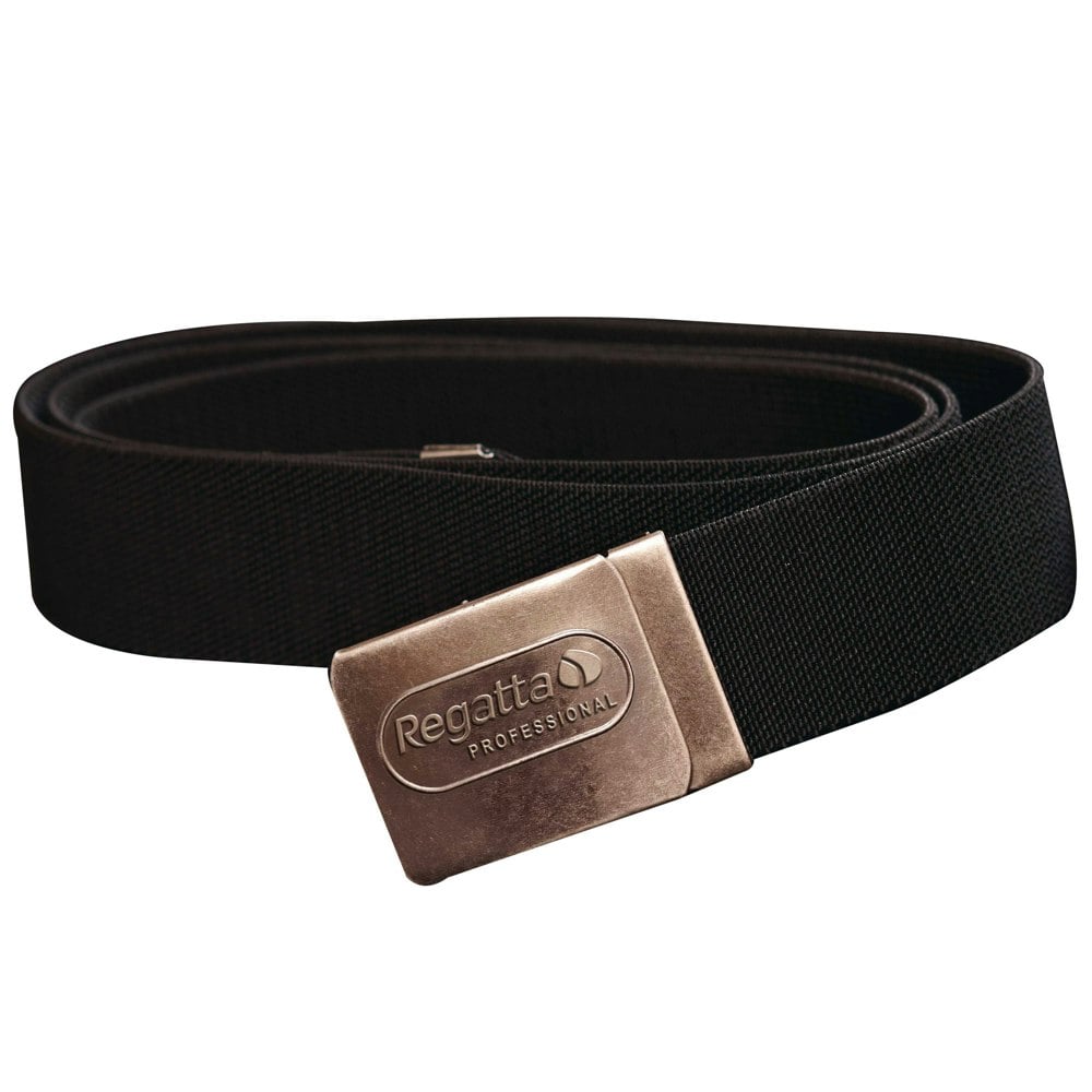 Regatta Professional Mens Premium Workwear Belt With Stretch - Black