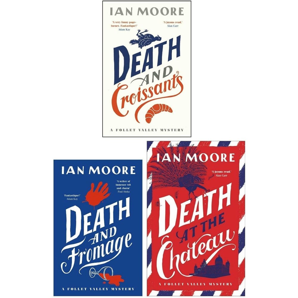 A Follet Valley Mystery 4 Book Set Death and Fromage, Death and Croissants, Death at the Chateau