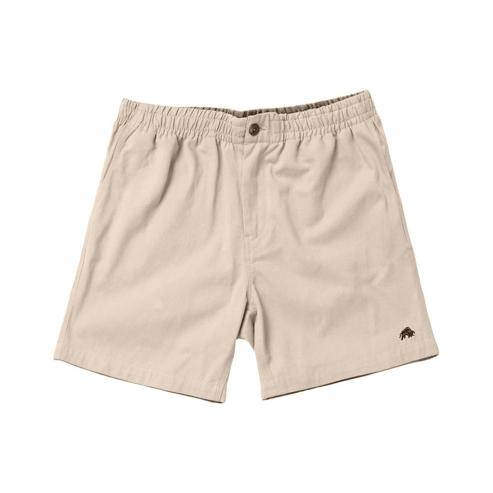 Raging Bull Mens Stretch Chino Shorts - Tan