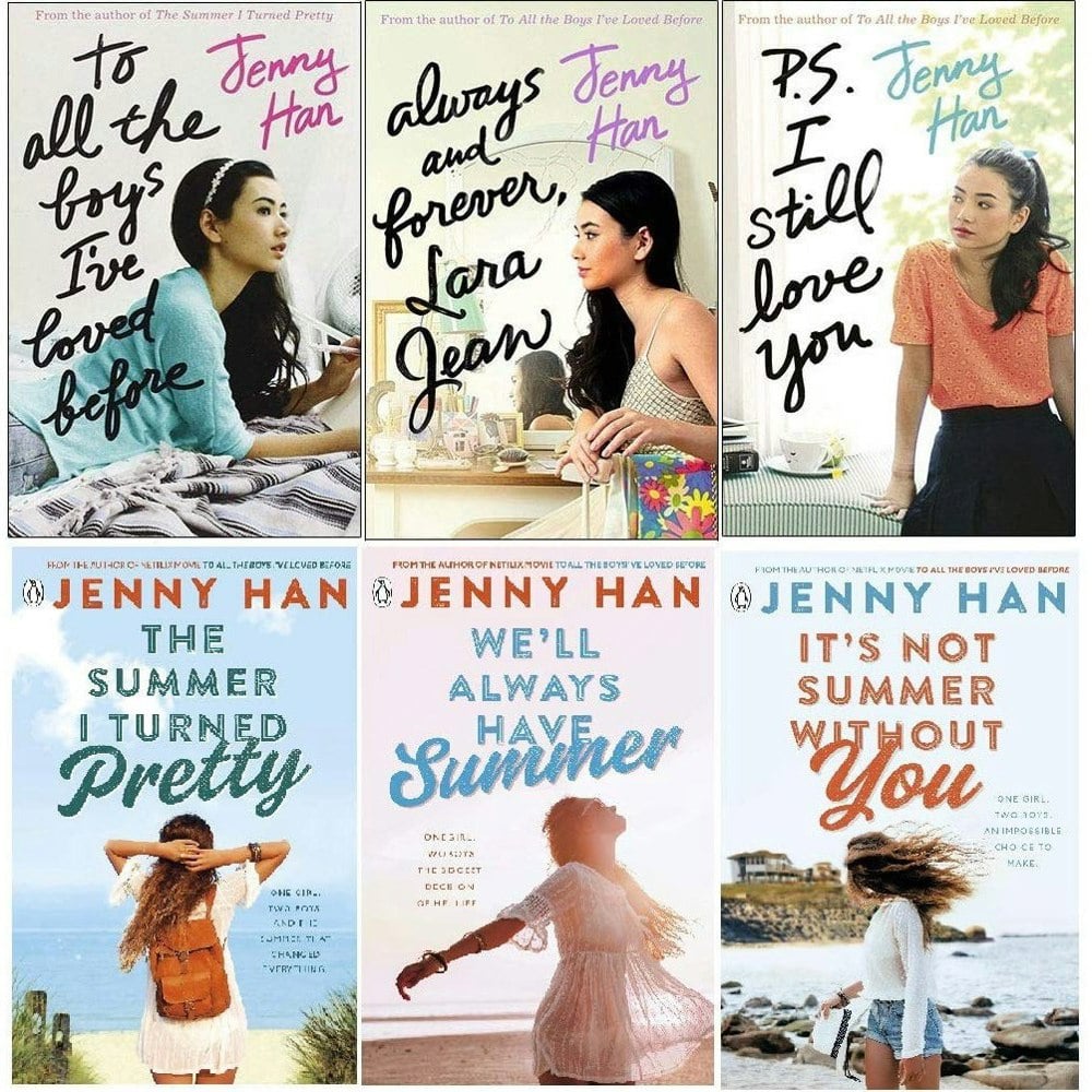 Jenny Han To All The Boys I’ve Loved Trilogy And The Summer I Turned Pretty Trilogy 6 Books Set