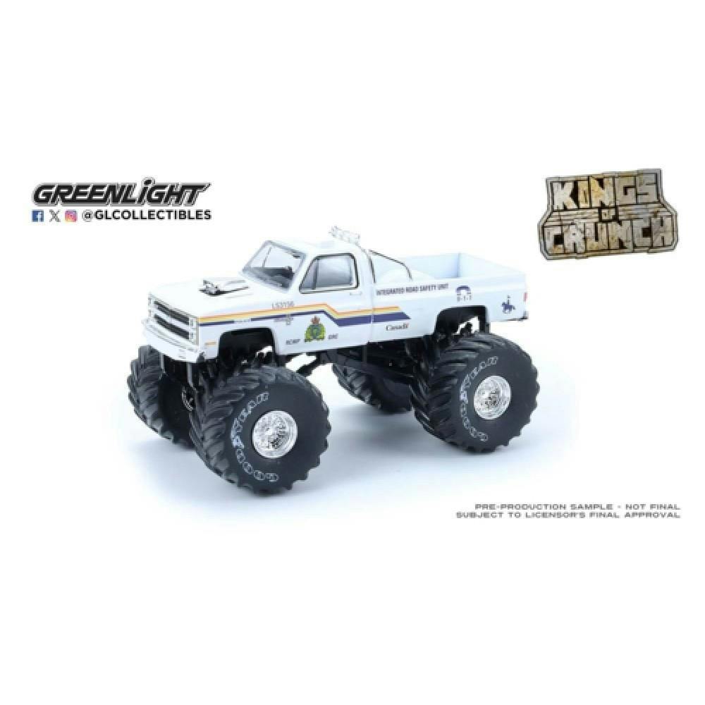 MCSlots 1986 Chevrolet Silverado Royal M Canadian Police 1:64 Greenlight 49170D