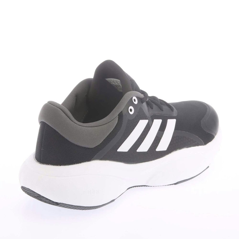 Adidas Womens Response Running Shoes - Black / White