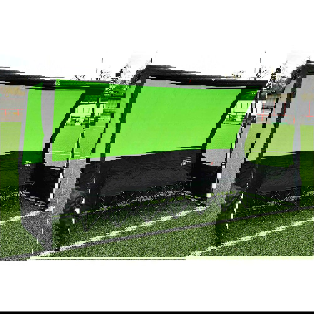 12 x 6ft Football 8 Person Team Shelter Rain Cover - Waterproof Fabric & Pegs