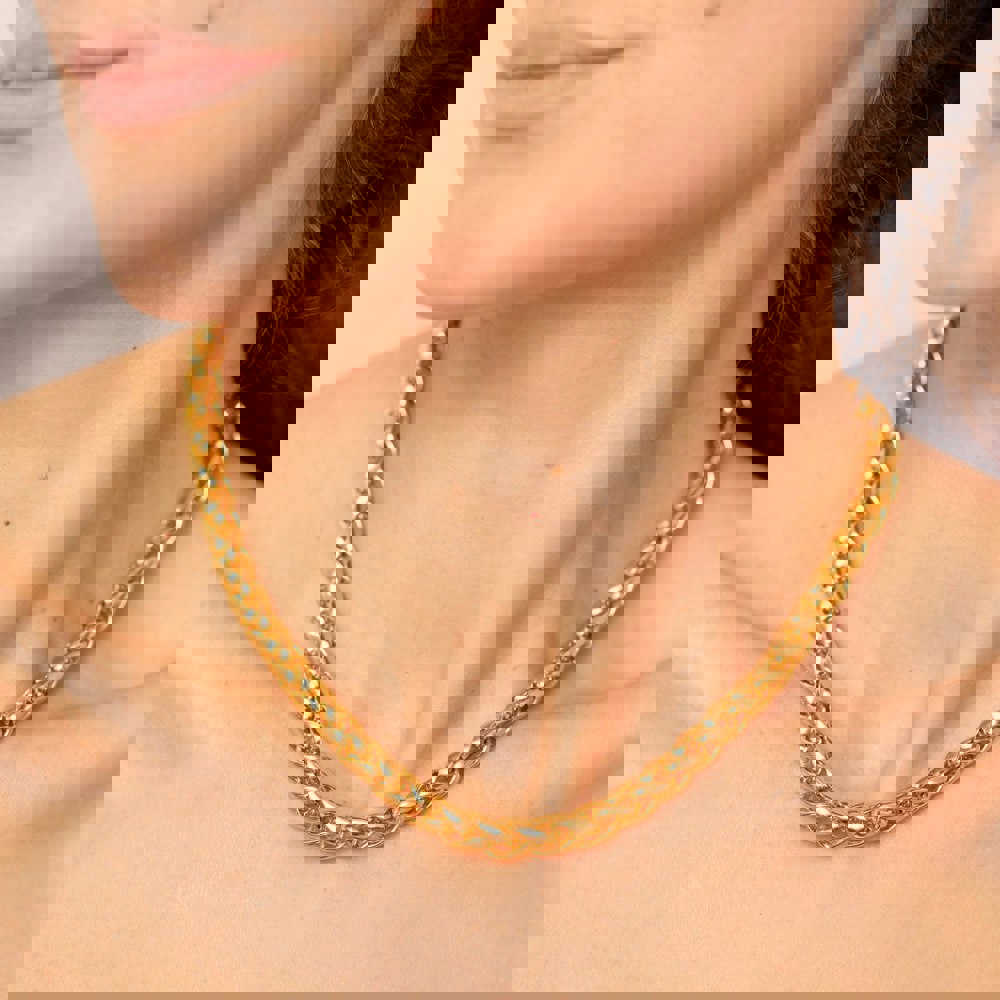 Gold Trip Vintage Heavy Chunky Chain Necklace