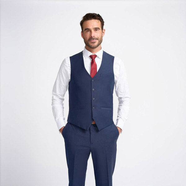 House of Cavani Bond Waistcoat - Navy