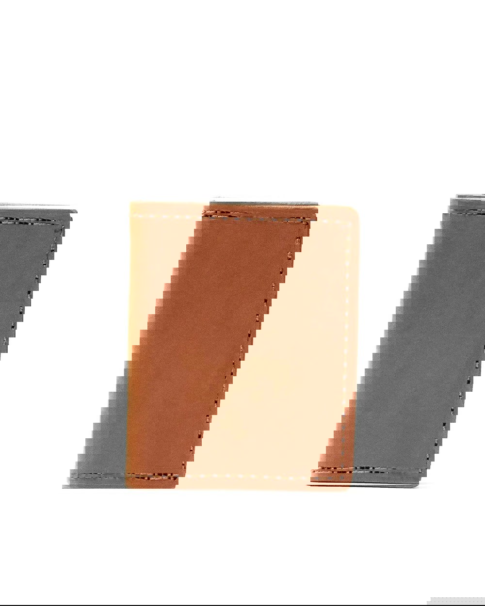 Leather Credit Card Holder in Heritage Brown Mod 131
