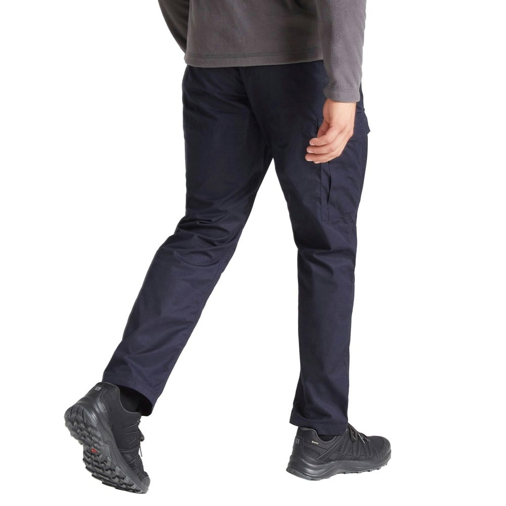 Craghoppers Mens Expert Kiwi Tailored Cargo Trousers - Dark Navy