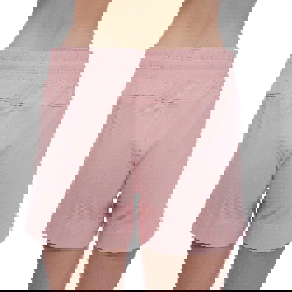 Adidas Womens/Ladies Essentials Striped Slim Shorts - Pink