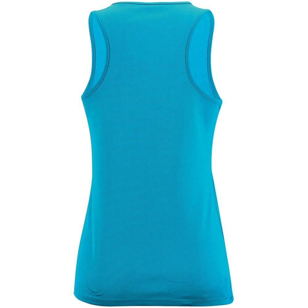 SOLS Womens/Ladies Sporty Performance Sleeveless Tank Top - Aqua