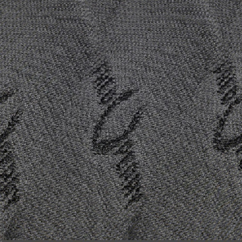 Fred Perry Graphic Logo Gunmetal Grey Beanie