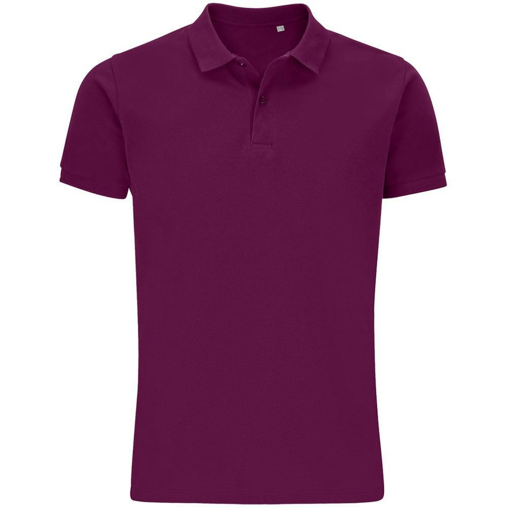 SOLS Mens Planet Piqué Organic Polo Shirt - Astral Purple - Astral Purple - 100% Organic Cotton