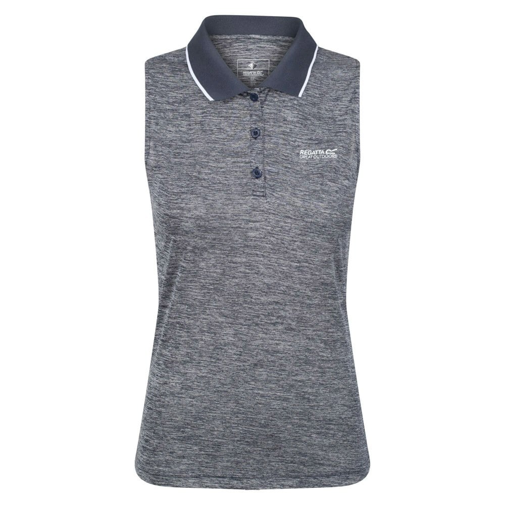 Regatta Womens/Ladies Tima II Sleeveless Polo Shirt - Navy