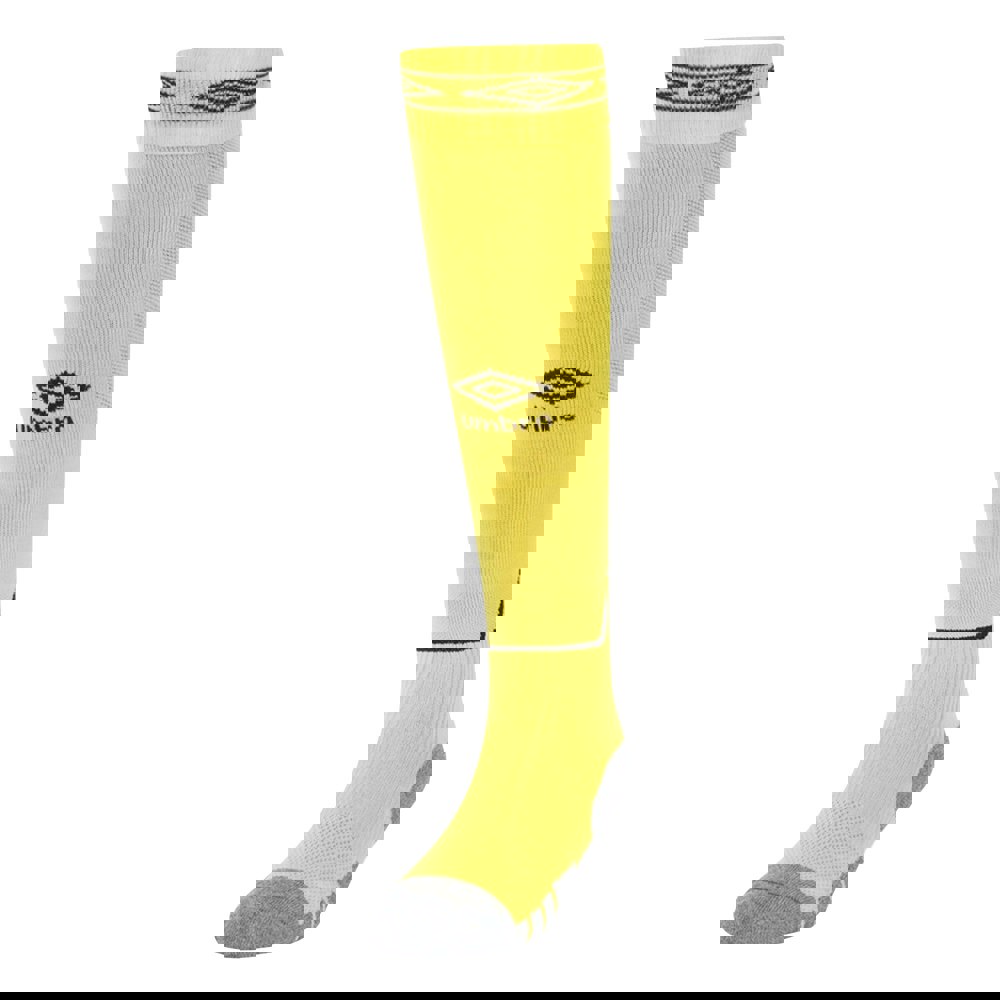 Umbro Childrens/Kids Diamond Football Socks - Yellow/Black