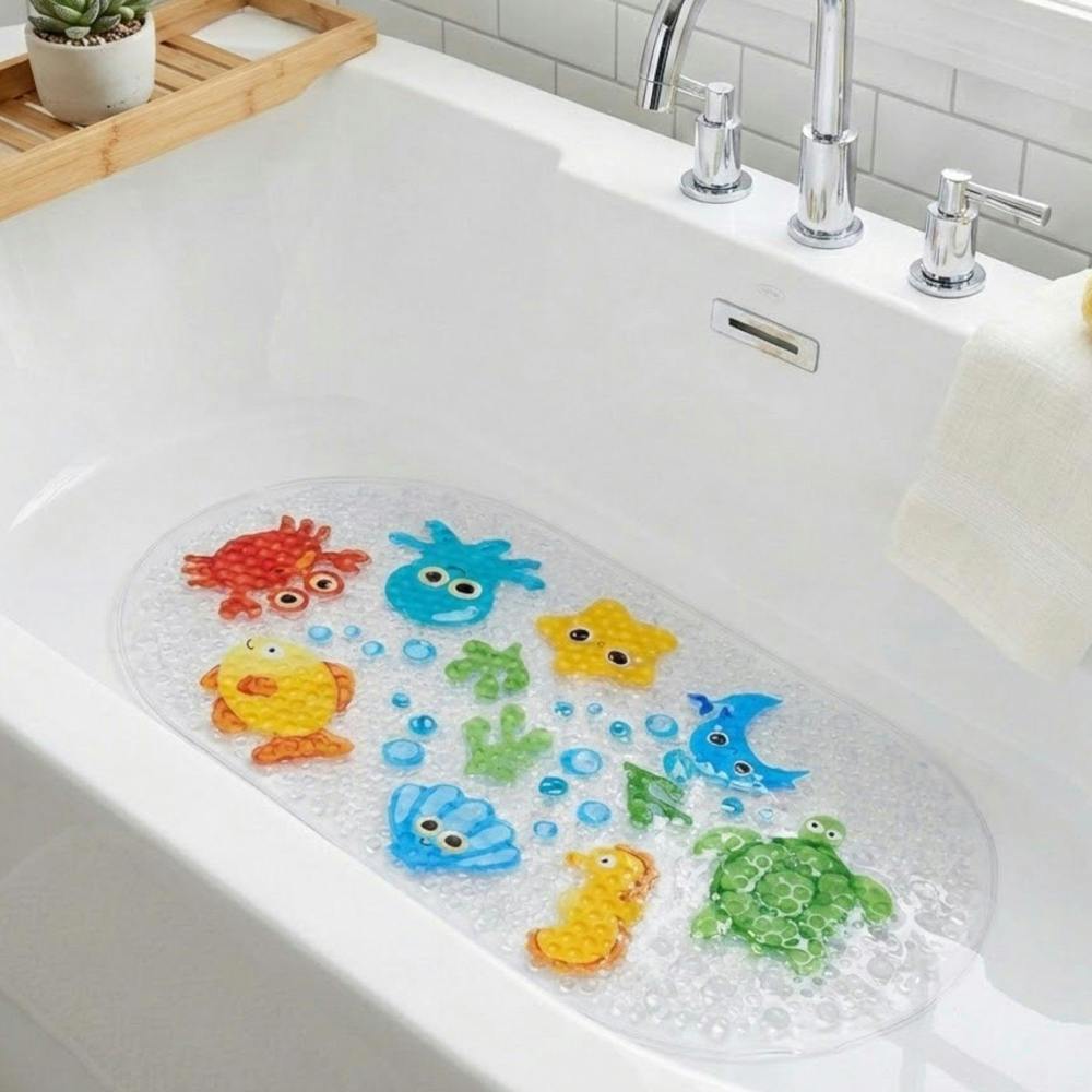 Garden Greatness Sea Animals Non-Slip Bath Mat