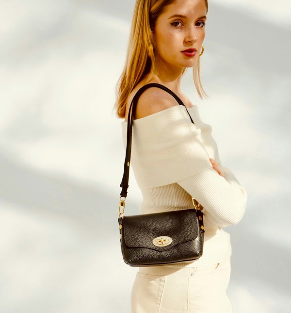 Apatchy London The Maddie Leather Bag - Black