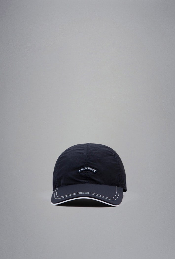 Paul & Shark Men's Baseball Cap with Moon Badge - Navy
