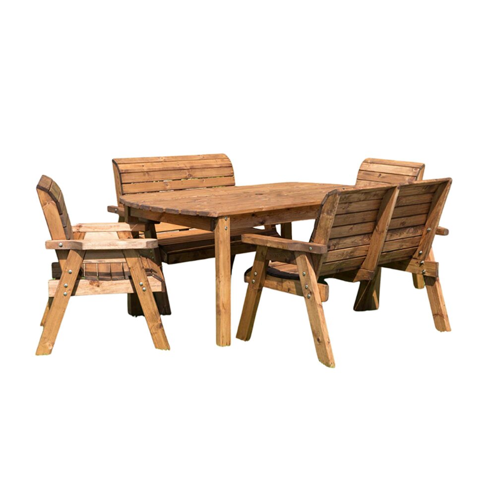 Samuel Alexander Hand Made 6 Seater Chunky Rustic | Rackhams