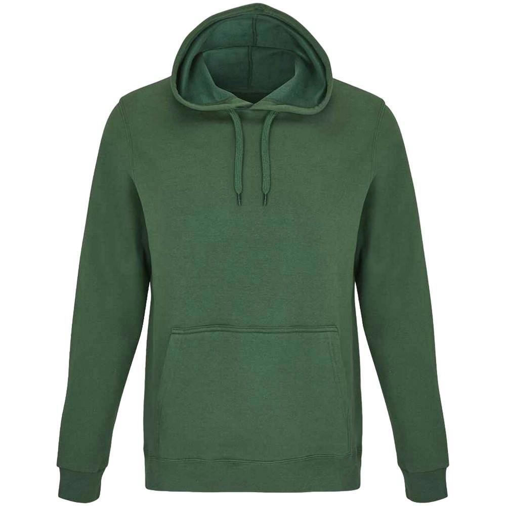 SOLS Snake Unisex Hooded Sweatshirt / Hoodie - Bottle Green - Bottle Green - 50% Cotton/50% Polyester