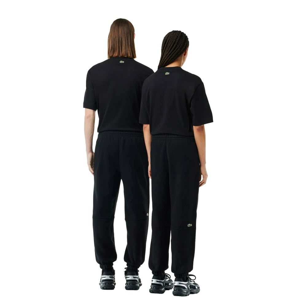 Lacoste Unisex Adult Relaxed Fit Jogging Bottoms - Black