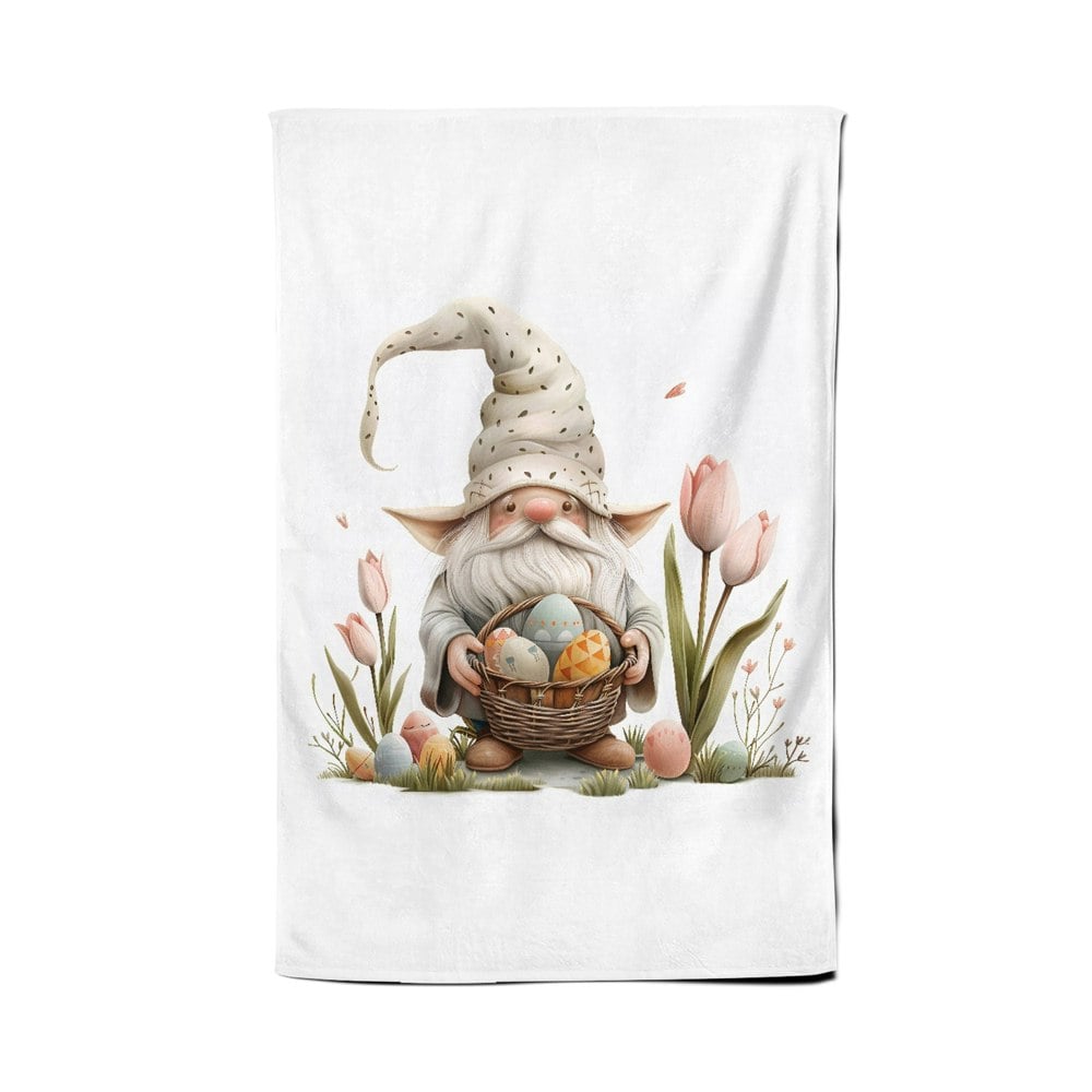 Warren Reed Sweet Easter Gnome Tea Towel