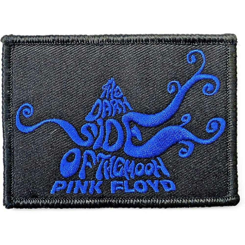 Pink Floyd Patch Dark Side Of The Moon Swirl new Official Black Iron On