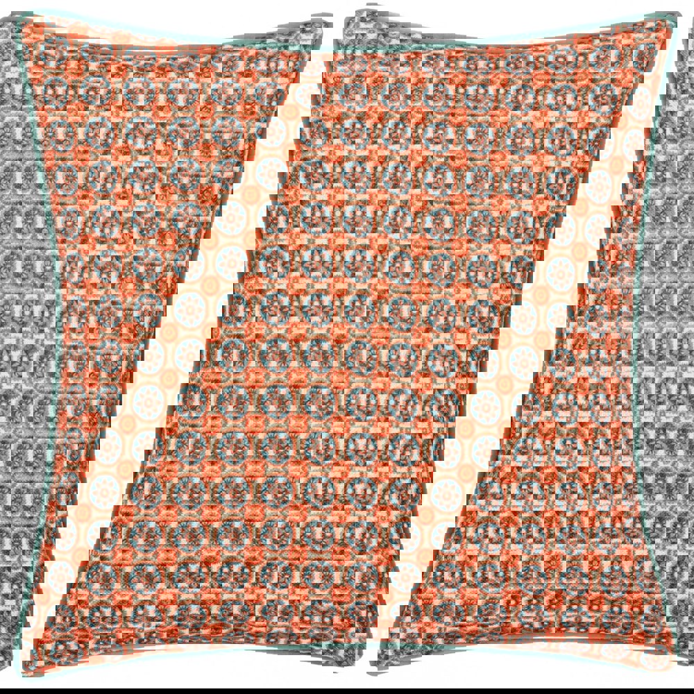 Wylder Onika Geometric Cushion Cover - Blue