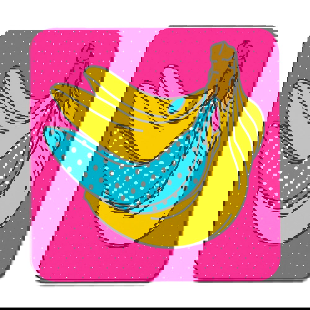 Benjamin Tate Design Pop art banana (Coaster)
