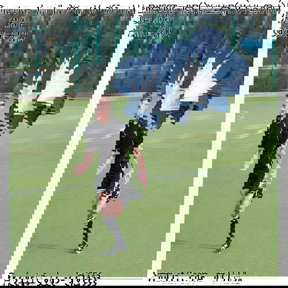 42 Inch Proffesional Dual Speed Chute Football Resistance Running Training Belt