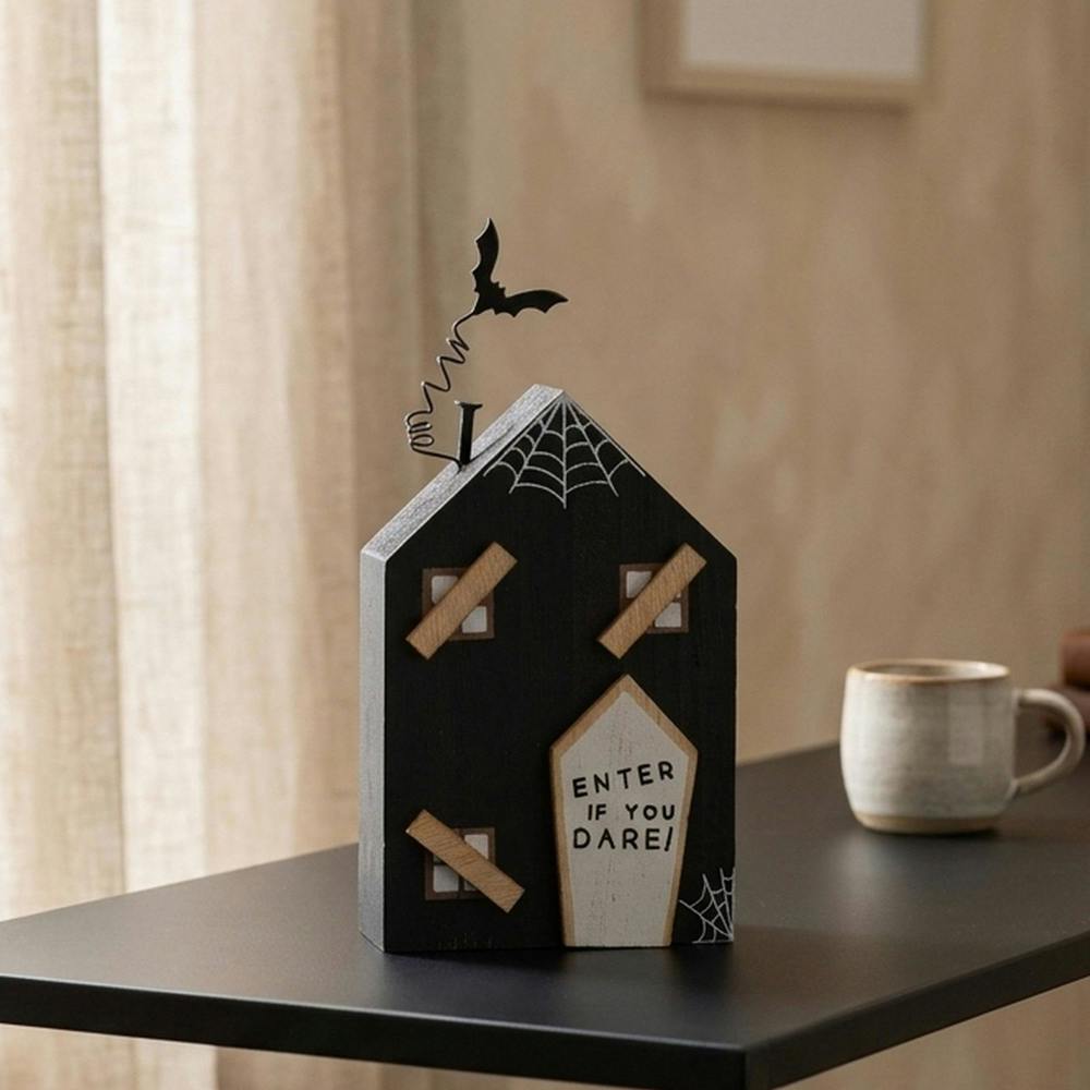 Garden Greatness Enter If You Dare Decorative House Ornament