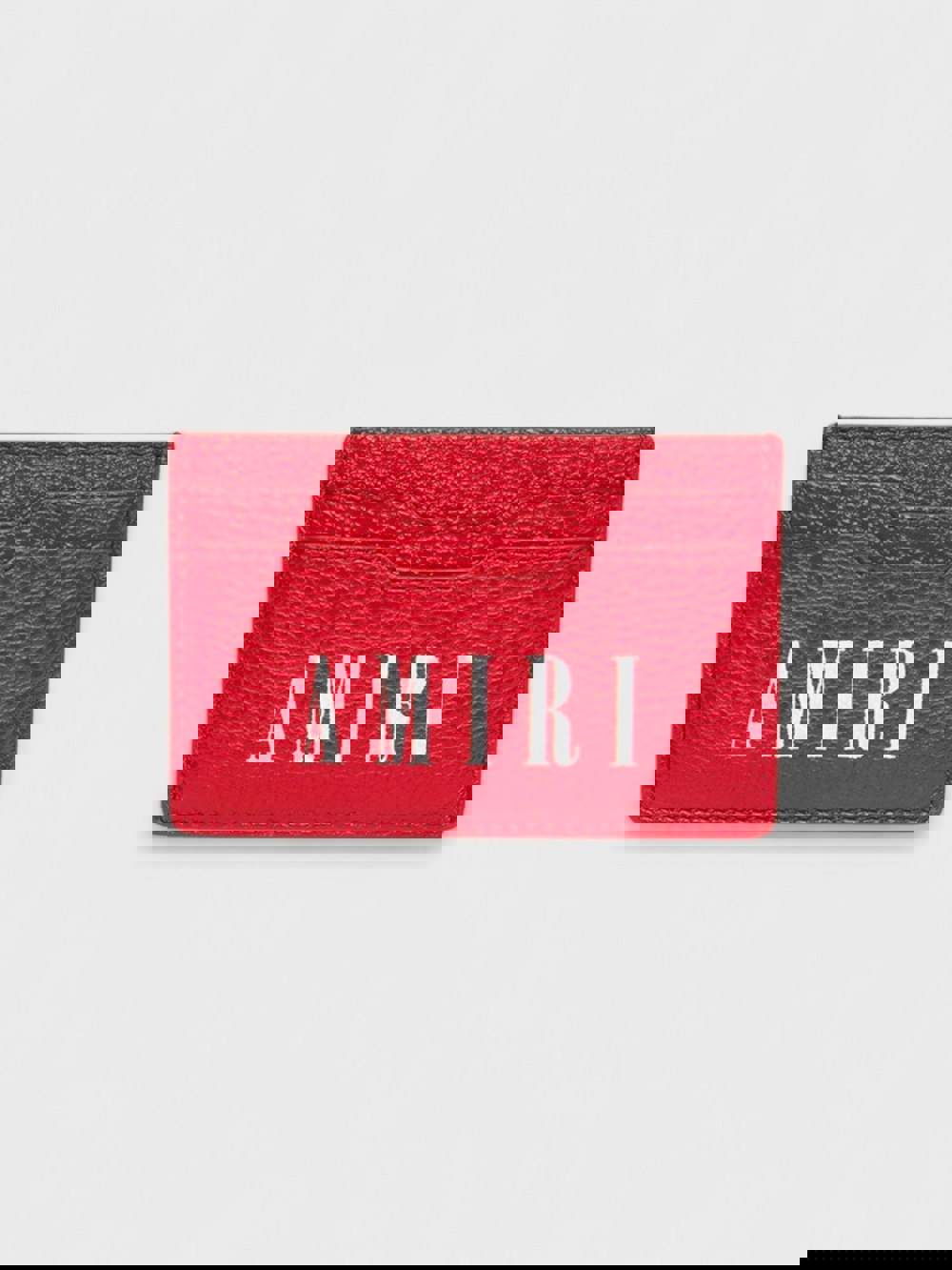 Amiri Large Amiri Logo Card Holder Red - Supplied FashionAmiri