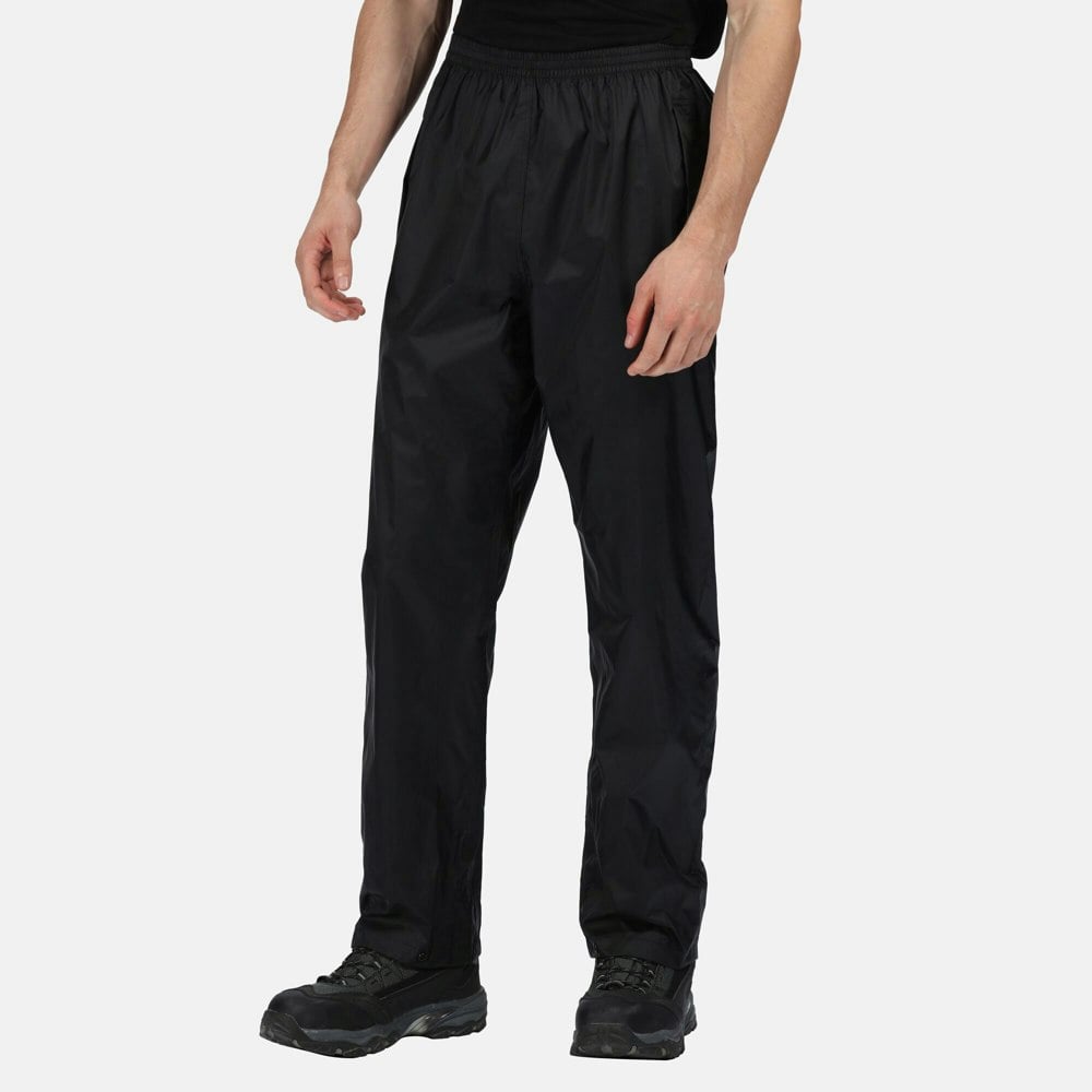 Regatta Professional Mens Packaway Over Trousers - Black