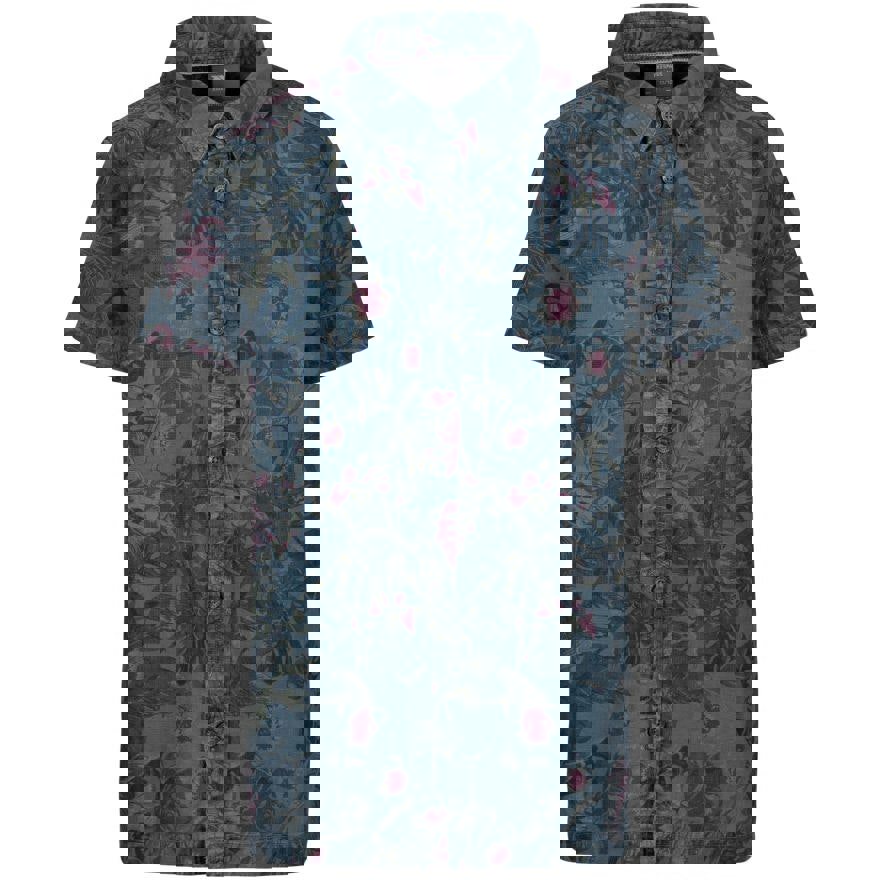 Trespass Boys Bizarr Casual Shirt - Navy Print