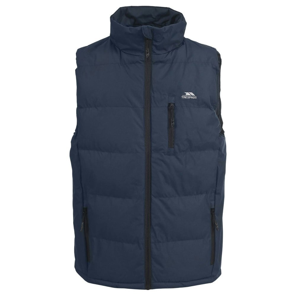 Trespass Mens Clasp Padded Gilet/Bodywarmer - Navy